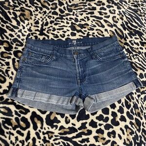 Seven7, denim shorts